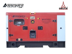 Дизельный генератор Азимут АД-36С-Т400-1РKМ6C Deutz в кожухе