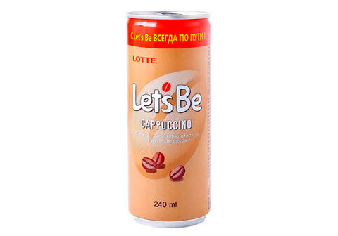 Кофейный напиток Let's Be "Cappuccino", 240мл