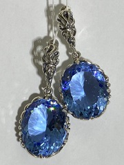 Аида (серьги из серебра)