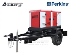 Дизельный генератор Азимут ЭД-15-Т400-2РКМ18 Perkins на шасси в кожухе с автозапуском