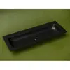 Ceramica Nova Grace CN7016MBWX Раковина накладная без отверстия под смеситель, 121x45.7, цвет: черный матовый