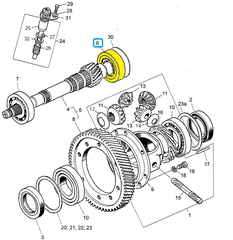 ПОДШИПНИК КПП ВТОР ВАЛА ПЕРЕДНИЙ РОЛИКОВЫЙ SENS, CHANCE 1,3 42305 CRAFT