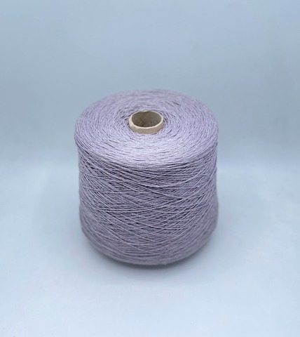 Бобинная пряжа (пр.Италия), art-Loose , 380м/100гр, 70%Хлопок 20%Полиамид 10%Кашемир , цвет-Сухая лаванда ,арт.29252