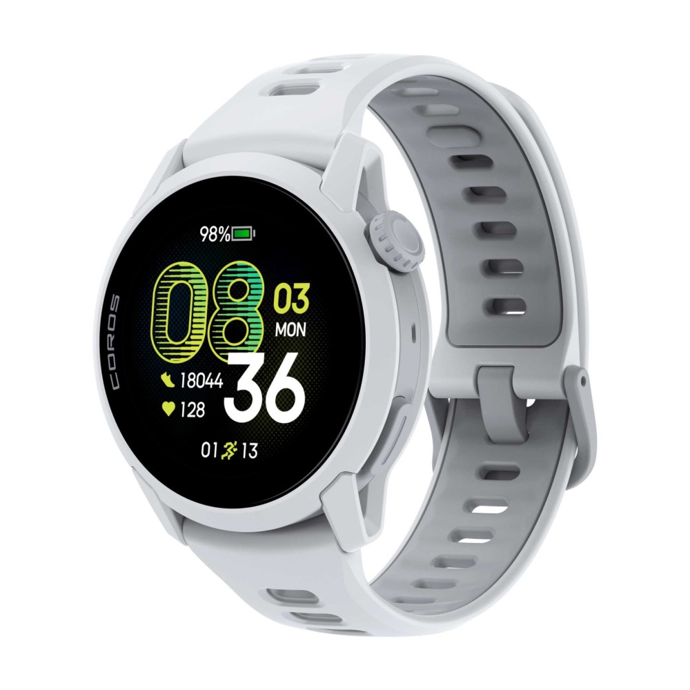 Coros Pace 4 White Silicone