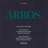 HILLIARD ENSEMBLE, THE : Arbos( Arvo Part ) (Компакт-диск)