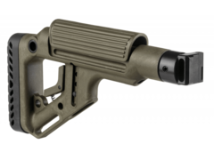 Складной приклад для САЙГИ/AK-74M/АК-100-ые серии, зелёный