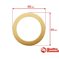 Кольцо поршневое QUATTRO ELEMENTI PACIFIC-50 c 0720TA29447 (919-761-106)