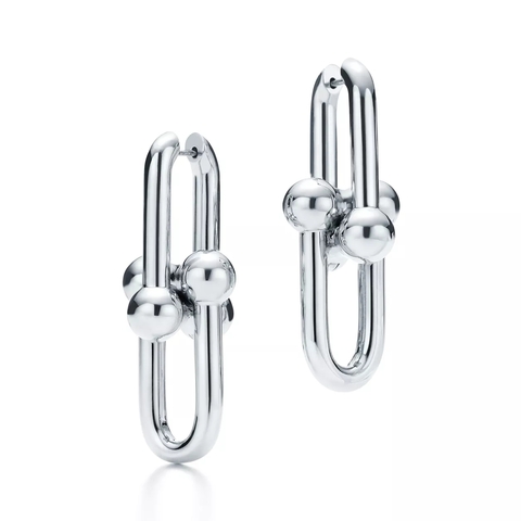 Серьги из серебра 925, Tiffany 💠 Hard Wear Extra Large