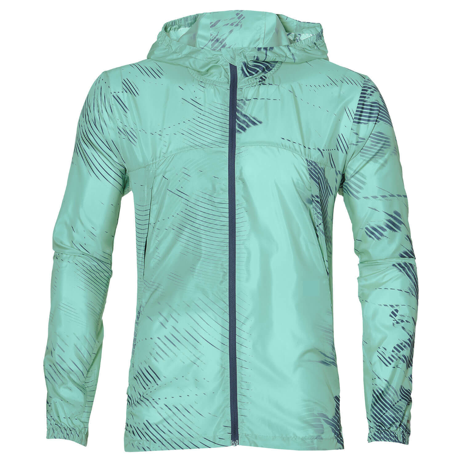 Asics Packable Lite Show костюм для бега мужской голубой-черный - 2