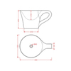 ArtCeram Cup OSL005 01 50 BI/NERO АКЦИЯ Раковина накладная на столешницу, 70x50, цвет: чёрный