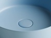 Ceramica Nova Element CN6022ML Умывальник чаша накладная круглая, 39x39, цвет: голубой