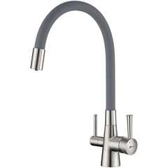 Lemark Comfort LM3075BN Смеситель для кухни Никель фото
