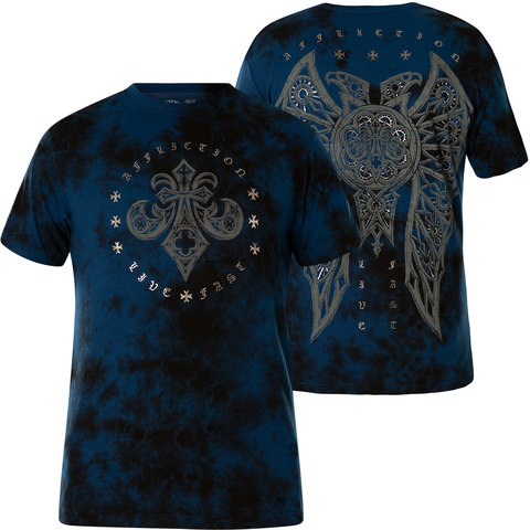 Affliction | Футболка мужская ROYAL PURITY A22612 перед и спина