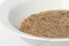 Гречка с мясом 'Леовит', 600 г в магазине Каша из топора