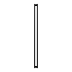 Royal Thermo Shift Q30 VC2180 - 6 секций, радиатор трубчатый с нижним подключением чёрный RAL9005m