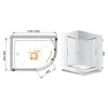 Cezares ANIMA-W-RH-1-120/90-P-CR Душевой уголок