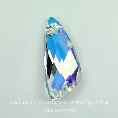 6690 Подвеска Сваровски Wing Crystal AB (23 мм)