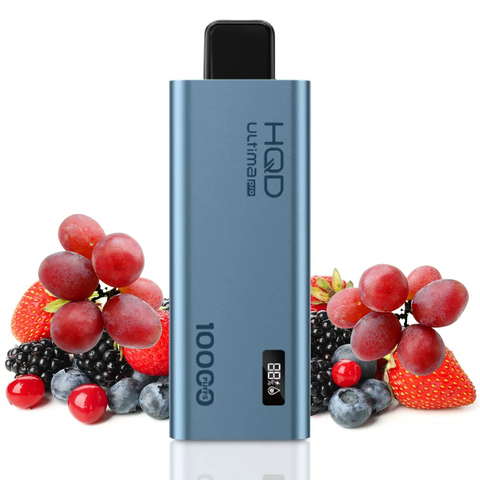 HQD Ultima PRO 10000 Черника Малина Виноград - Fresh Berries