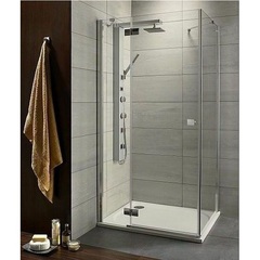 Radaway Almatea 32150-01-01NL Душевой уголок с распашной дверью левый 100х100x195 см фото