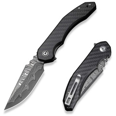 Фото Складной нож CIVIVI Bluetick, сталь Damascus, рукоять G10