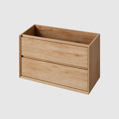 Nofer COOL CL.080.MUD Тумба под раковину с 2 ящиками 80x45 x54, коричневый фото