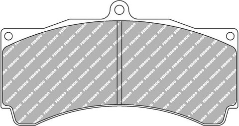 FRP3077ZB Th 17 mm Тормозные колодки дисковые спортивые DSUNO (FRP3003/FRP3014/FRP3015)
