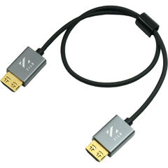 Сверхтонкий Высокоскростной кабель ZILR Hyper-Thin High-Speed HDMI Secure Cable с Ethernet (45 см 17.7