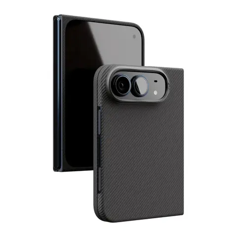 Чехол VLP iPhone Duo Kevlar Case с MagSafe черный
