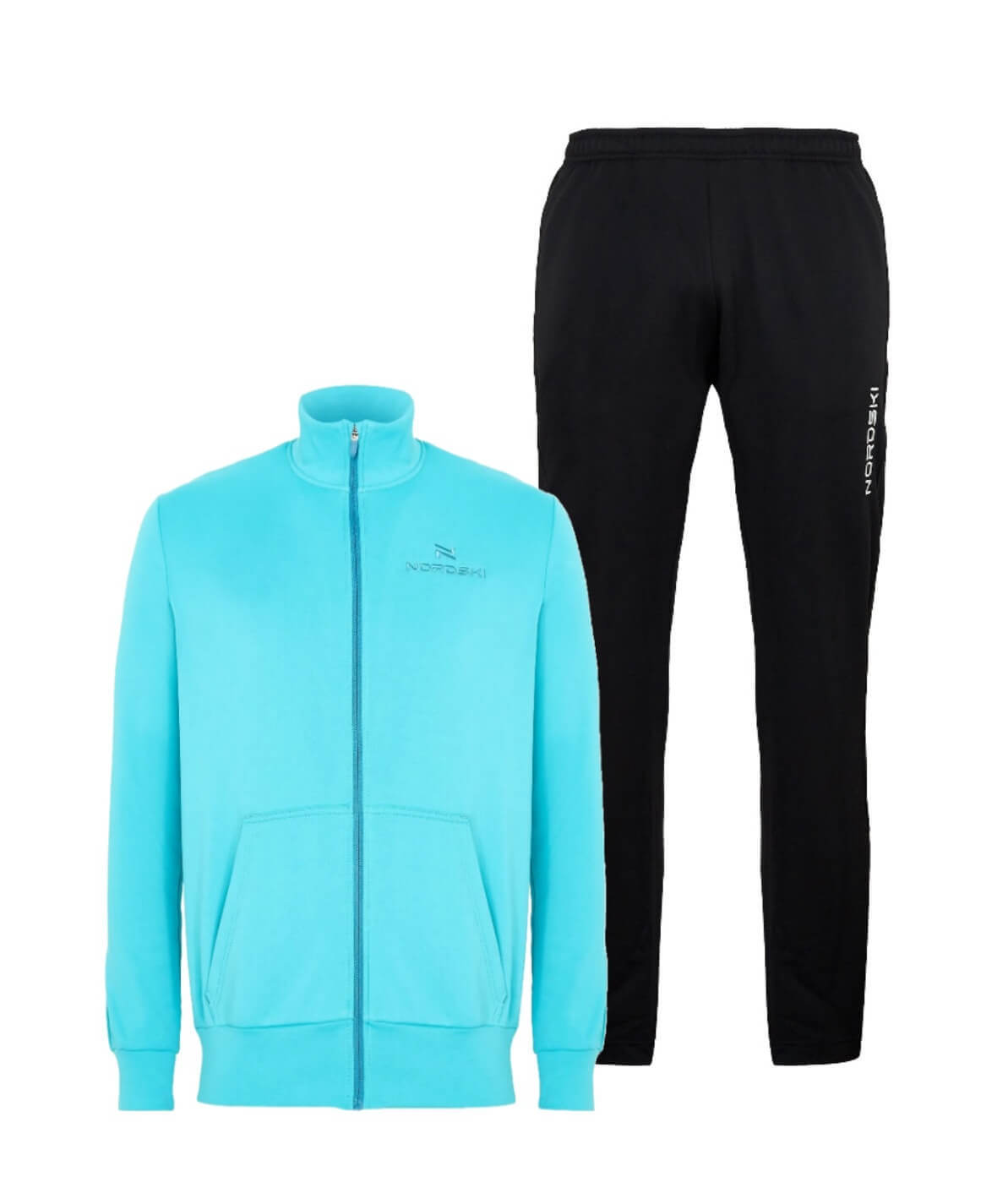 Nordski Jr Zip Base спортивный костюм детский breeze-black