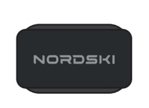 Липучки для лыж Nordski black-siver