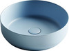 Ceramica Nova Element CN6022ML Умывальник чаша накладная круглая, 39x39, цвет: голубой