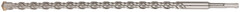 32969 Бур по бетону SDS PLUS с двойной резьбой 18х450 мм FIT---