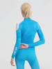V-MOTION Alpinesports женское термобелье комплект голубой - 5