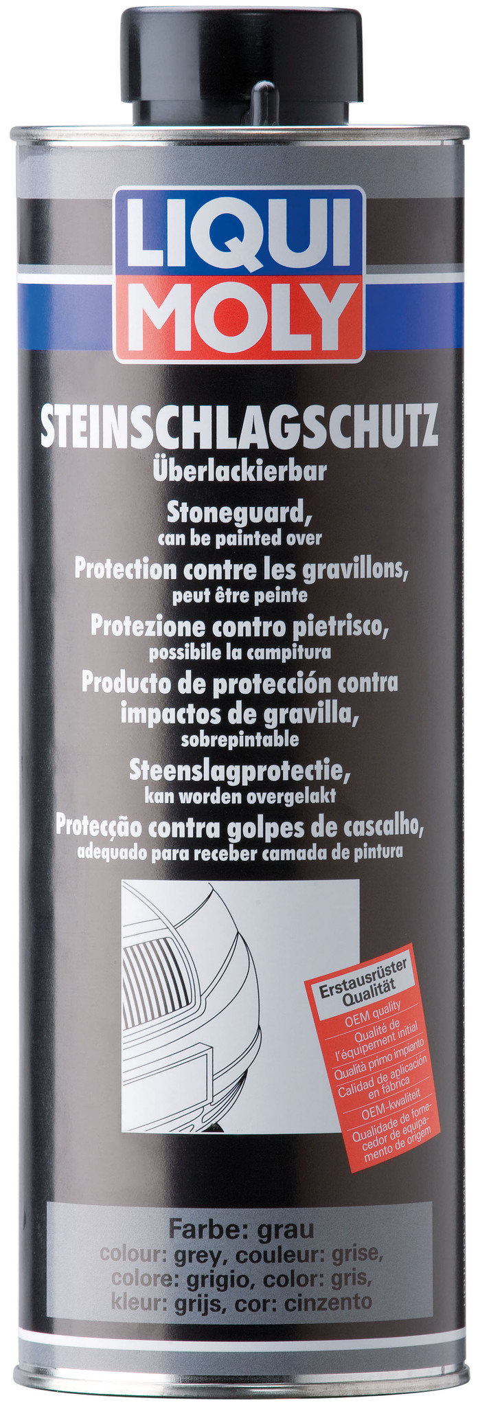 Антигравий Liqui Moly Steinschlag Schutz grau серый 1л