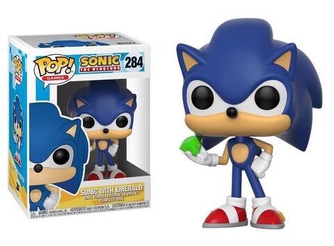 Funko POP! Sonic the Hedgehog: Sonic with Emerald (284)