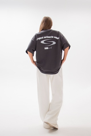Футболка UNISEX TWIN GRAPHITE