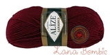 Пряжа Alize Lanagold 57 бордо