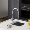 Sancos Imola SC4010CHWH Смеситель для кухни с гибким изливом и краном для фильтра, цвет: хром,белый