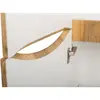 BelBagno FLY-MARINO-1500-2A-SC-RR-P-L Шкаф подв. с двумя расп-ными дверцами с доводчиками, с двумя полками, левостор. Rovere Rustico, 400x300x1500