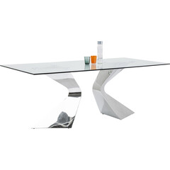 Стол Gloria Chrome 200x100 см