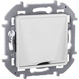 Вывод кабеля IP21 - Legrand Inspiria - с зажимом для кабеля - белый — фото 3