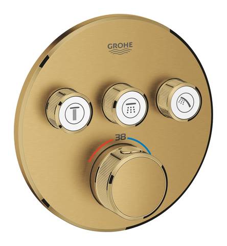 GROHE Grohtherm SmartControl 29121GN0 Термостат для душа встраиваемый на 3 потребителя