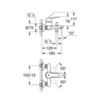 GROHE BauEdge 23334000 Смеситель для ванны