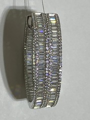 Конго (серьги из серебра)