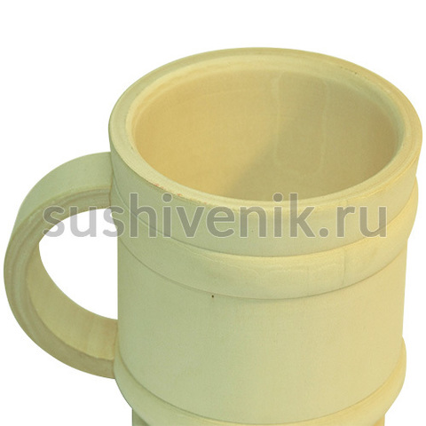 Кружка точеная 0,35 л из липы - 7