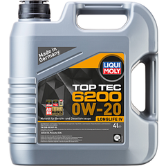 Синтетическое моторное масло Top Tec 6200 0W-20 - 4 л