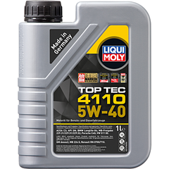 Синтетическое моторное масло Top Tec 4110 5W-40 - 1 л