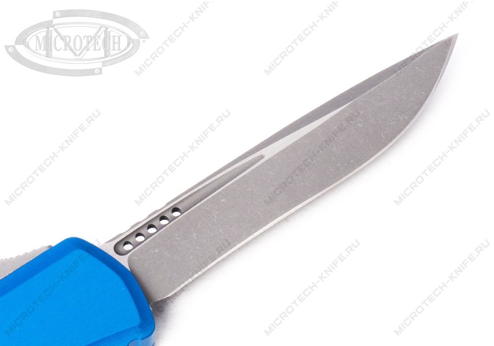 Нож Microtech 1705M-10APBL Mini Hera Recurve Blue
