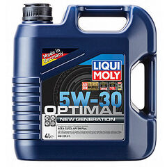 Синтетическое моторное масло Optimal New Generation 5W-30 - 4 л