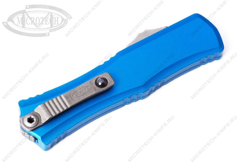 Нож Microtech 1705M-10APBL Mini Hera Recurve Blue